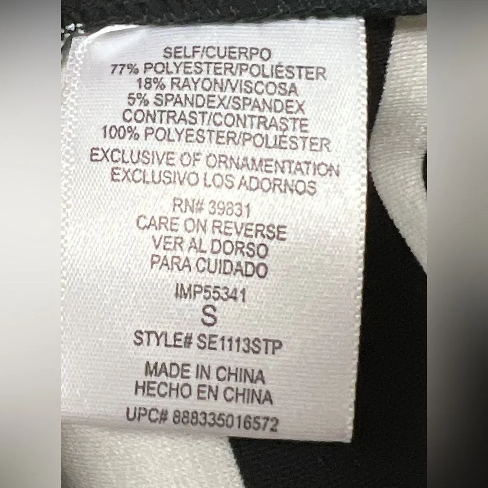 Sam Edelman Black & White Striped “Graphic Play” Top (Size S) – NWT - Picture 10 of 10